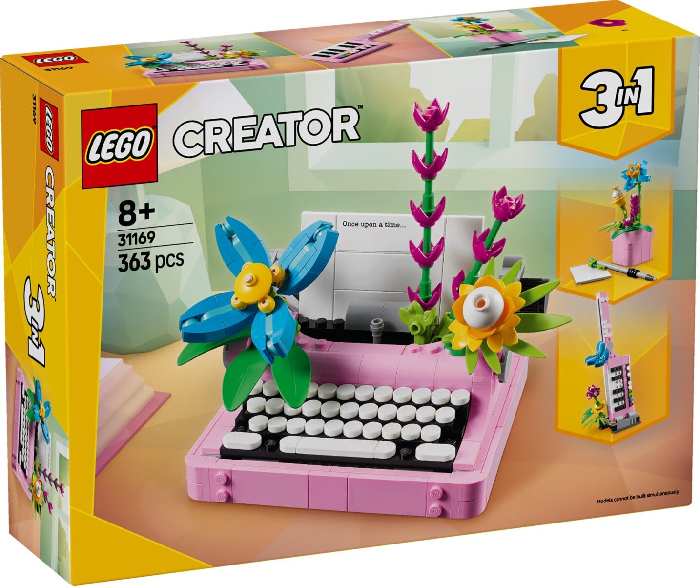 Lego Skrivemaskin med blomster 31169