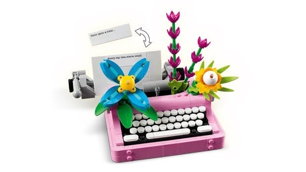 Lego Skrivemaskin med blomster 31169