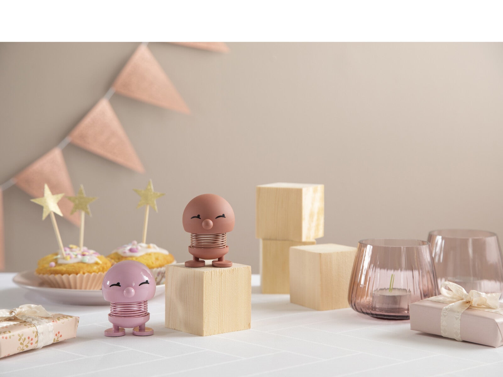 Hoptimist Soft Bimble liten korall