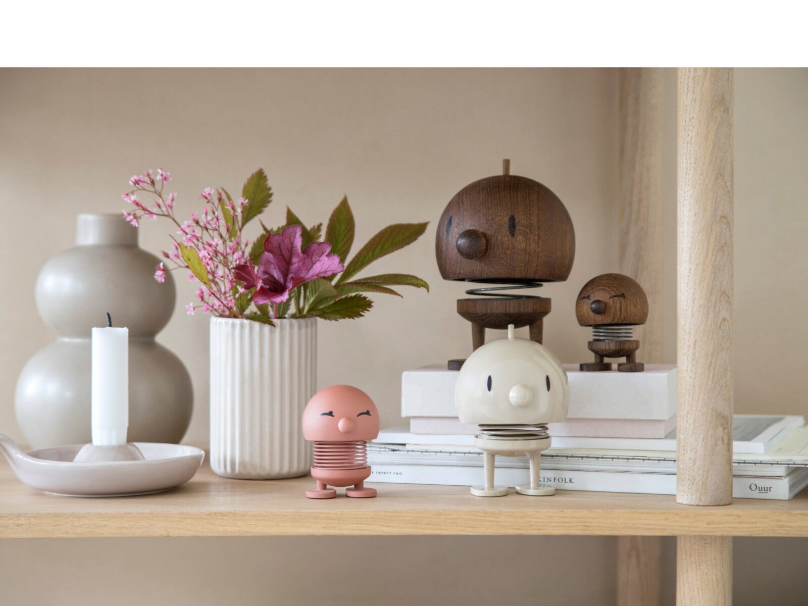 Hoptimist Soft Bimble liten korall