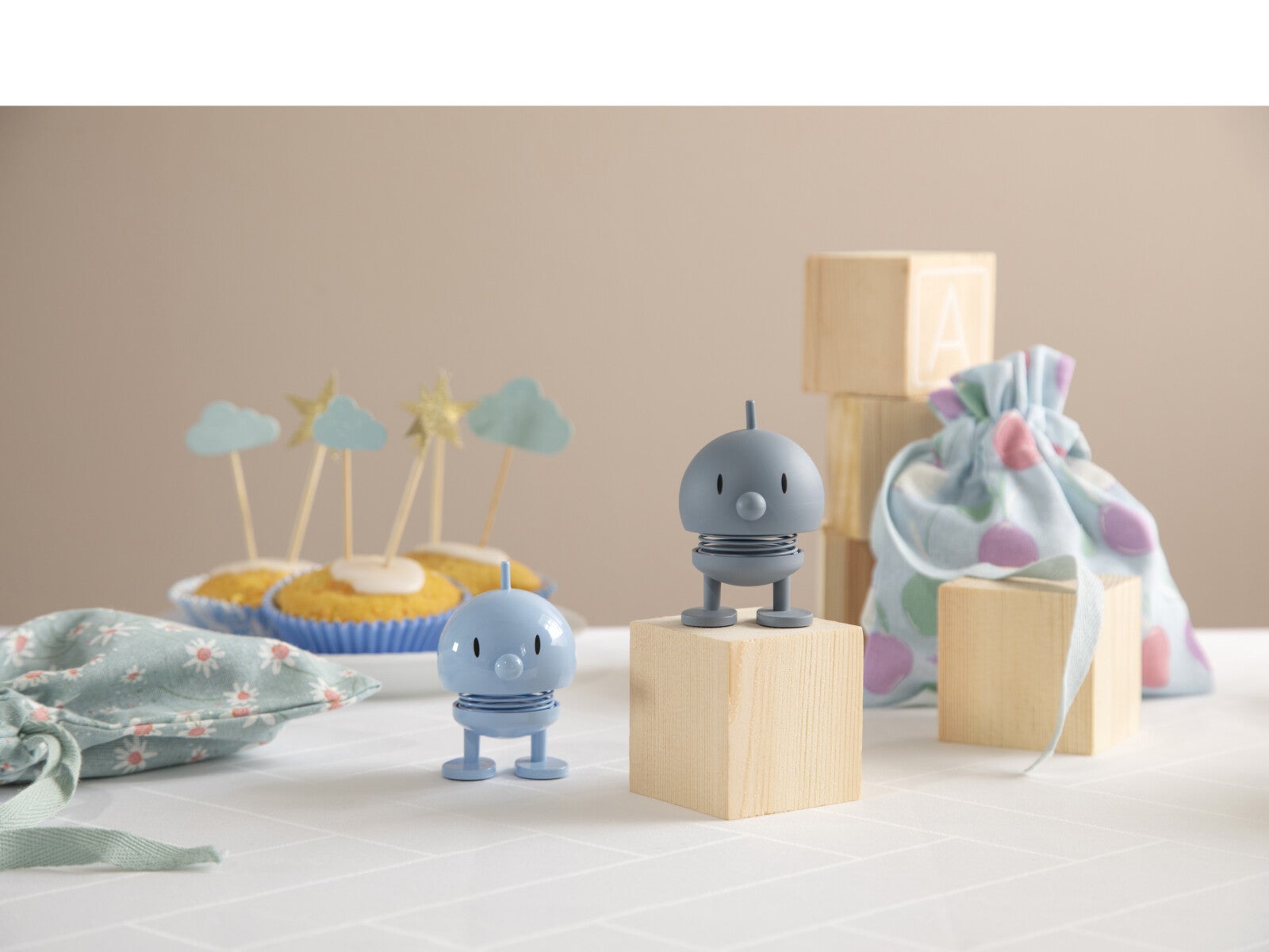 Hoptimist Soft Bumble liten himmelblå