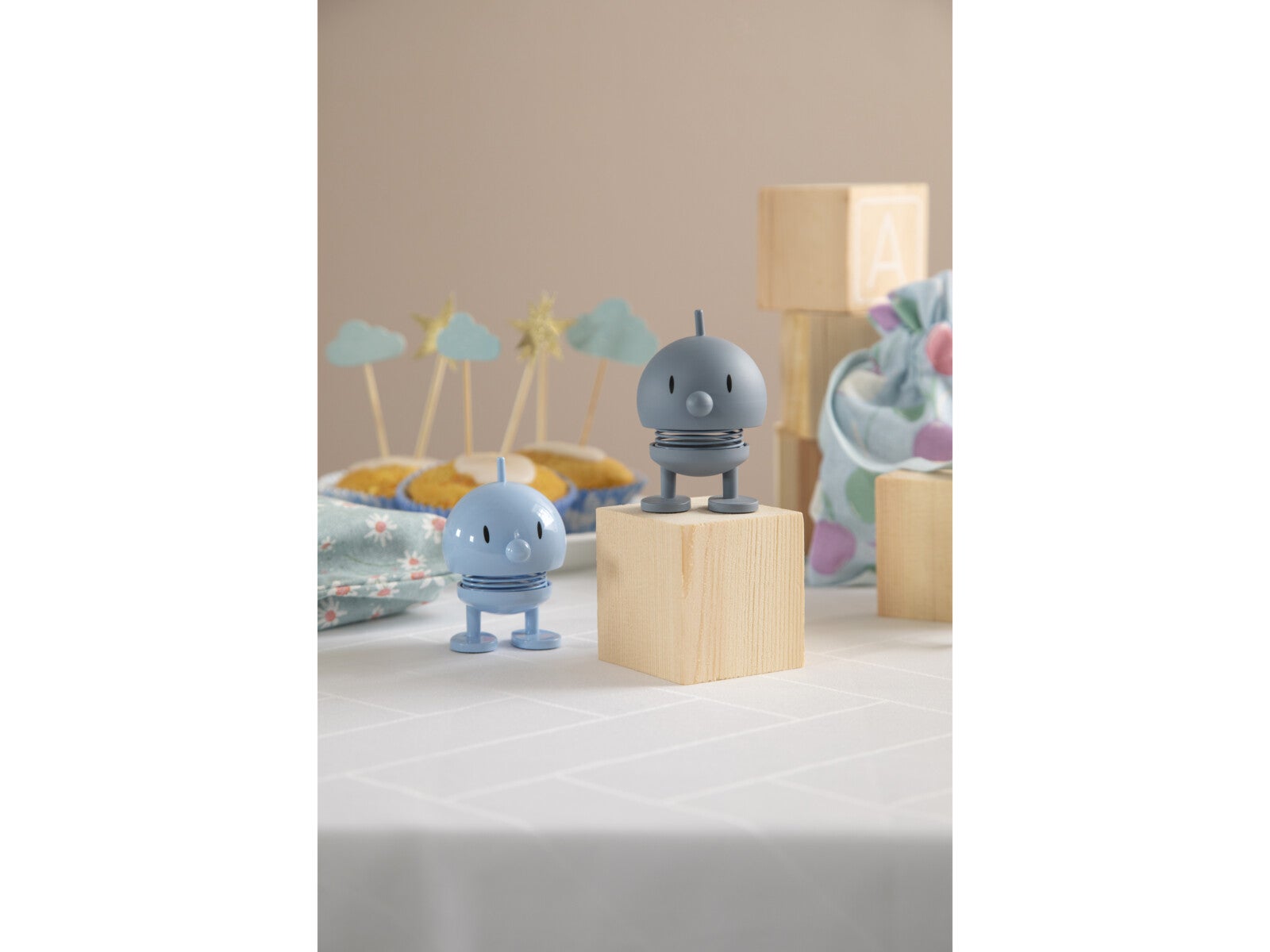 Hoptimist Soft Bumble liten himmelblå