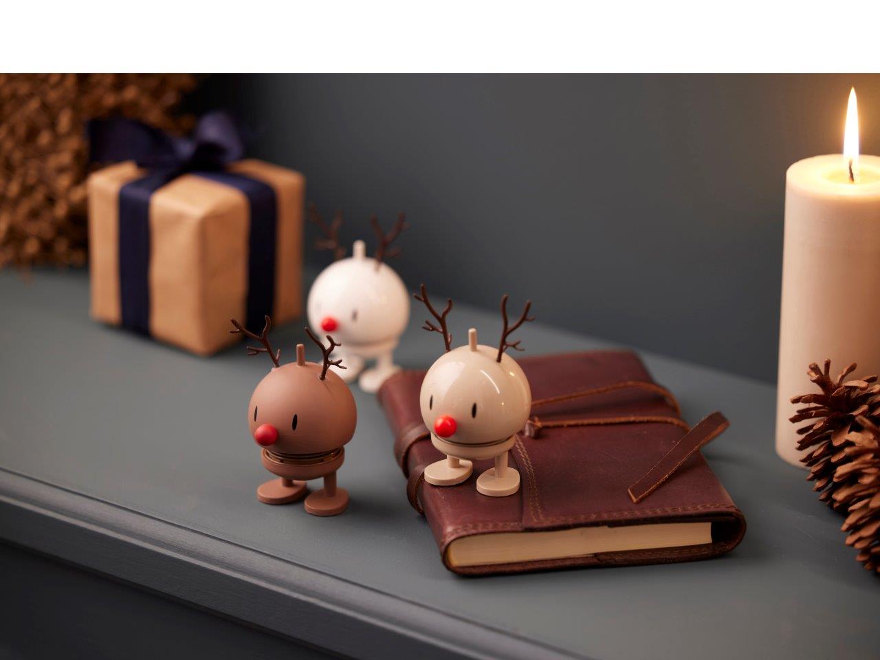 Hoptimist Soft Reindeer Bumble liten choko