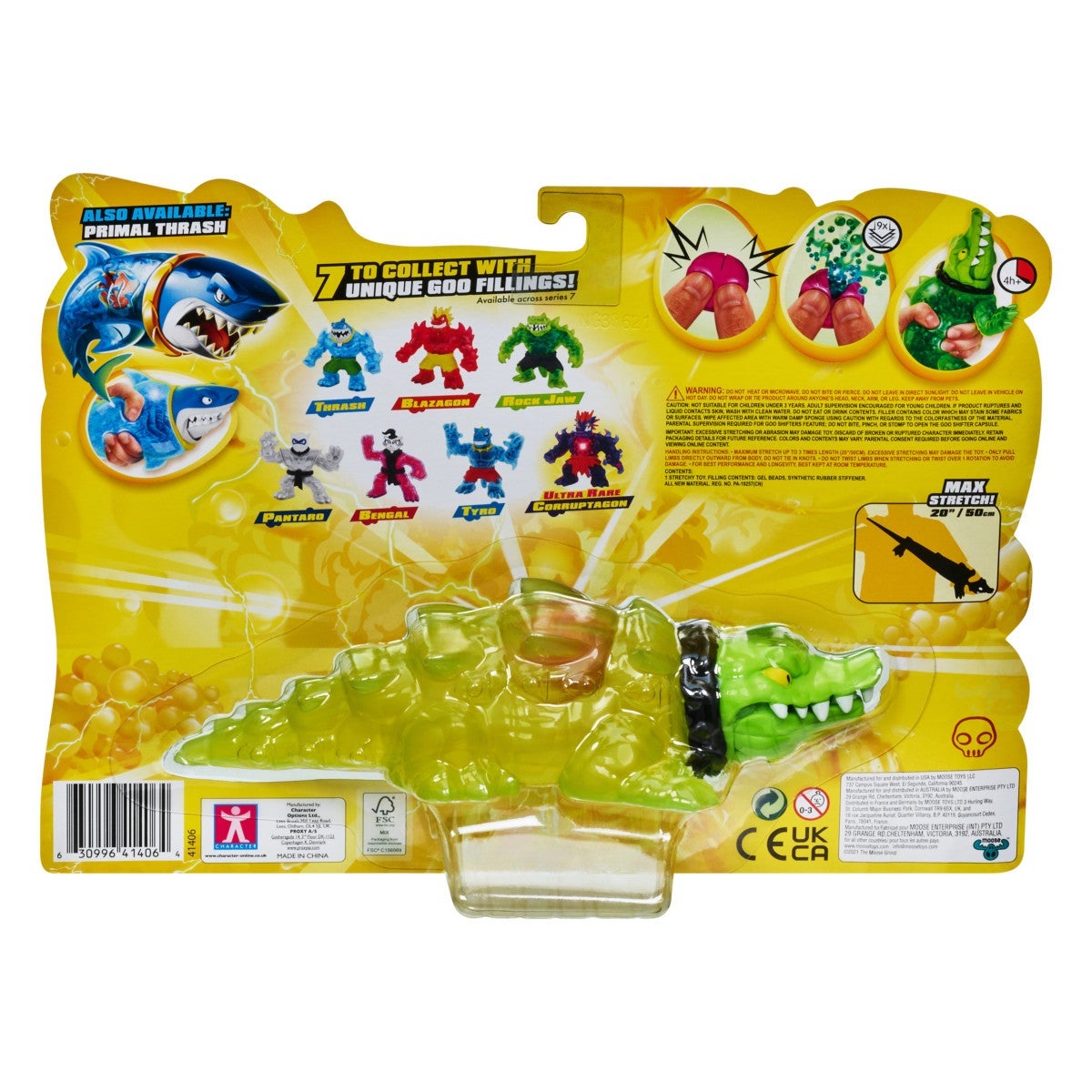 Goo Jit Zu Goo Shifter Primal Alligator