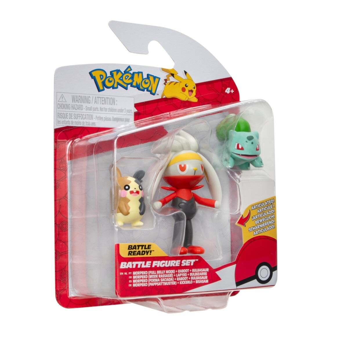 Pokemonbattle Figure Set 3 Pack