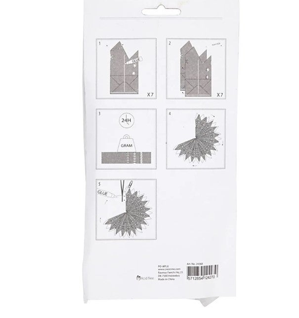 Stjerne av papirposer