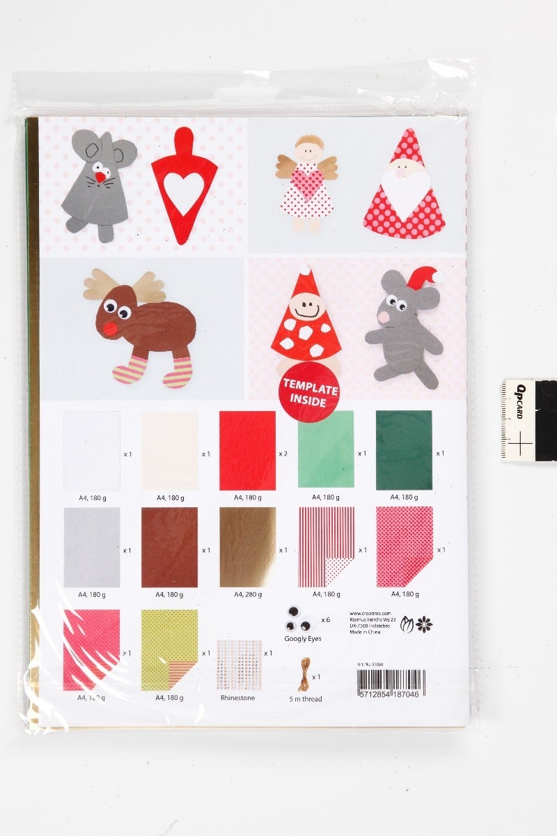 Kreativt sett Klippepakke