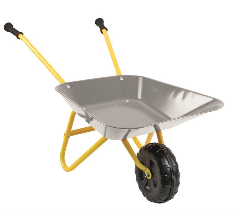 Trillebår sølvfarget