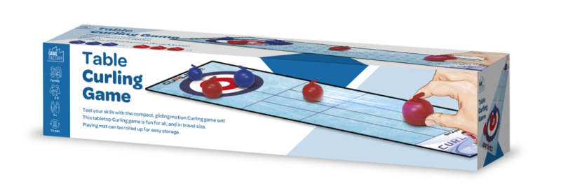 Spill Table Curling Game