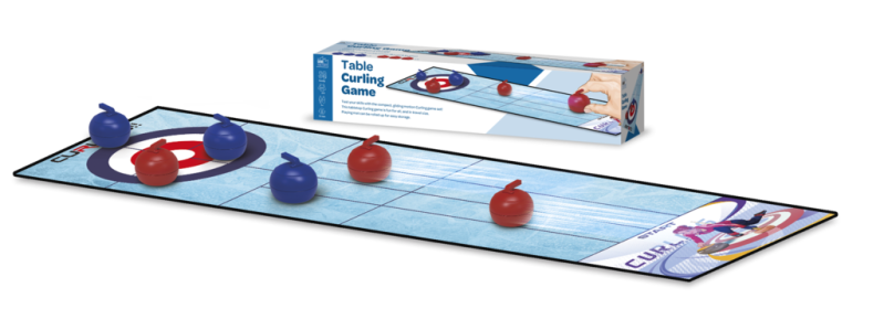 Spill Table Curling Game