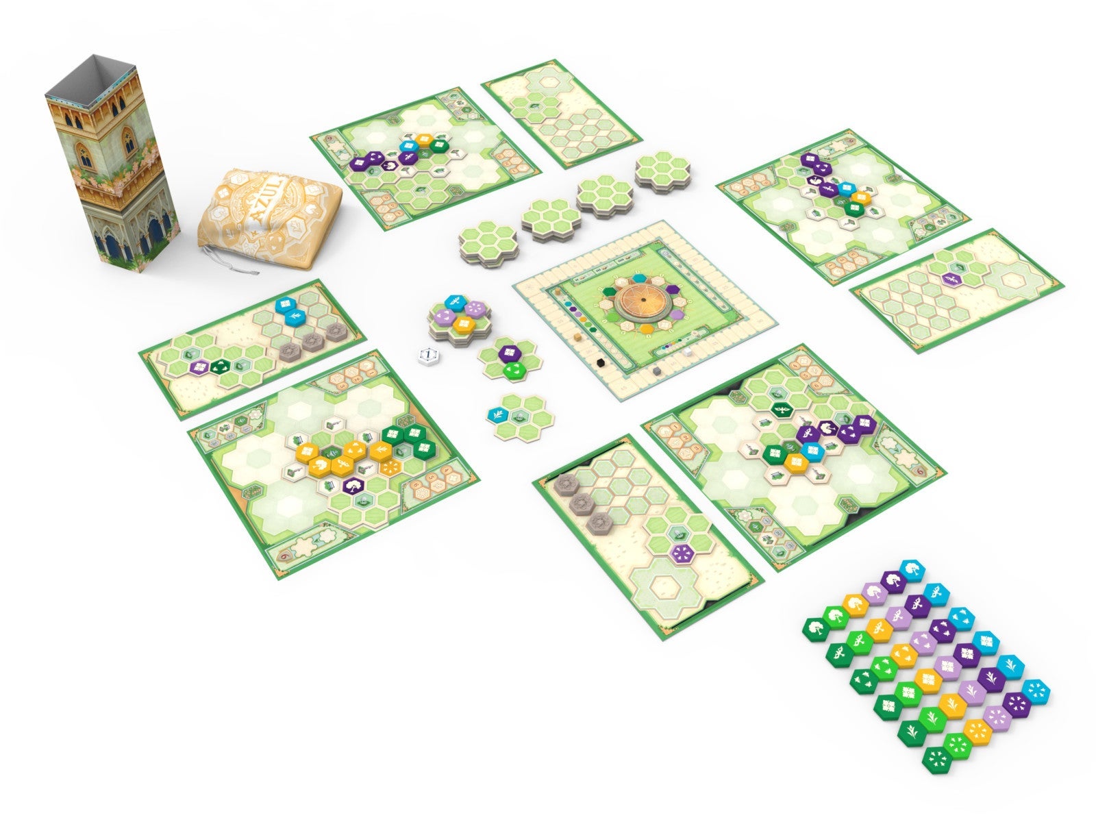 Spill Azul Queens Garden Nordic