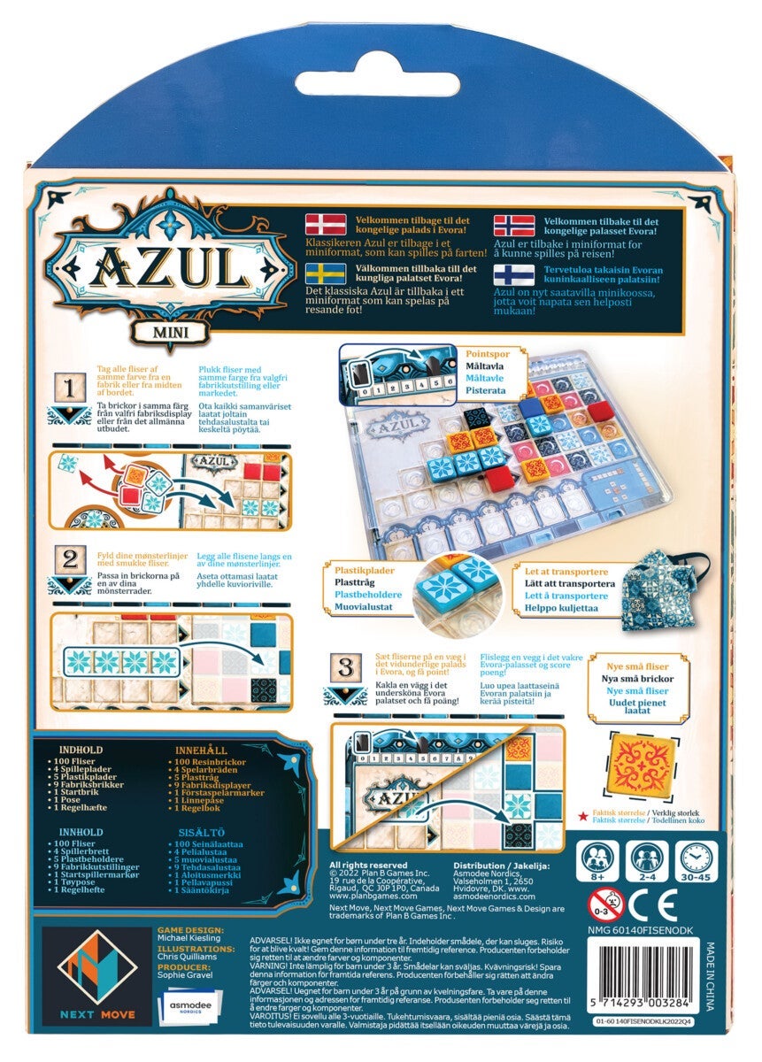 Spill Azul Mini Nordic