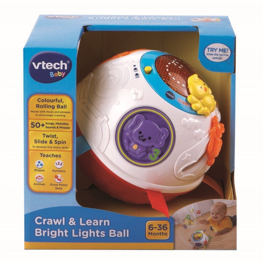 Vtech baby krabbe og læreball NO