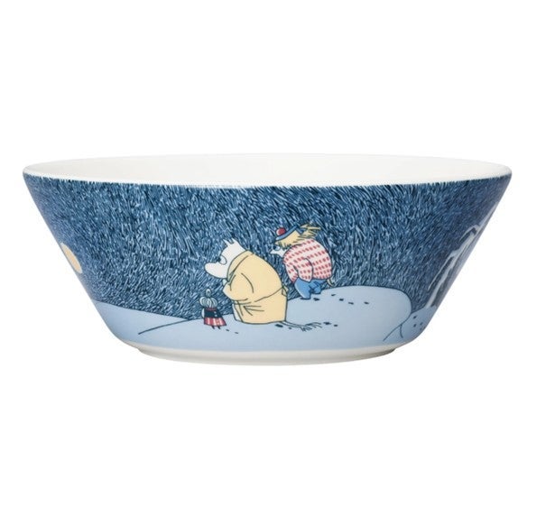 Skål Mummi 15cm Snø i måneskinn