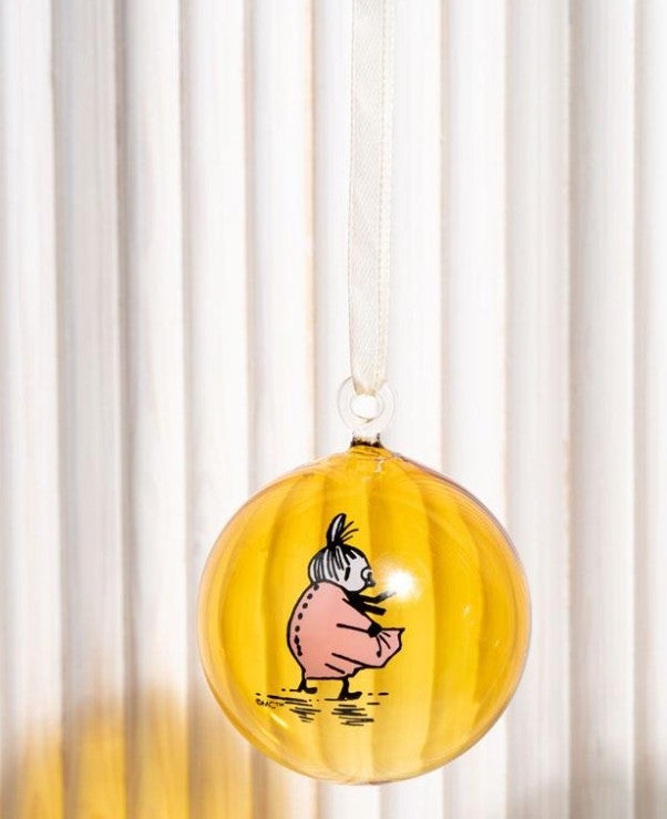 Dekorasjonskule Mummi i glass 4 pk