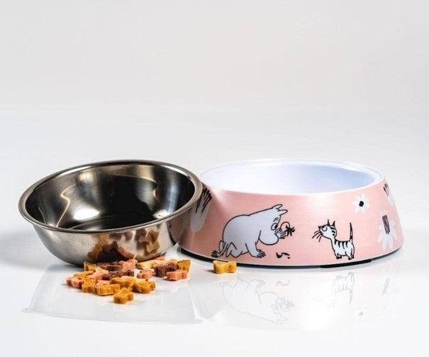 Mummi Pet Matskål Liten Rosa