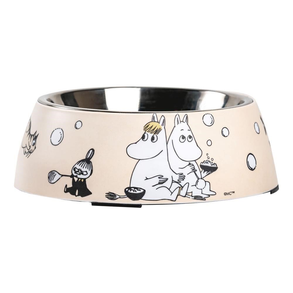 Mummi Pet Matskål Medium Beige