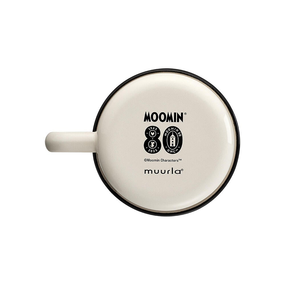 Mummi Emaljekopp Mummi 80 år 3,7 dl