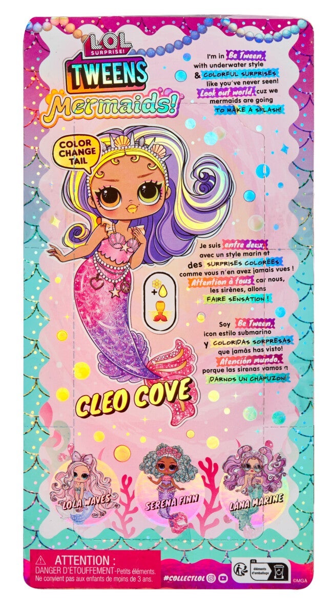 Dukke L.O.L. Tweens Mermaid Cleo Cove