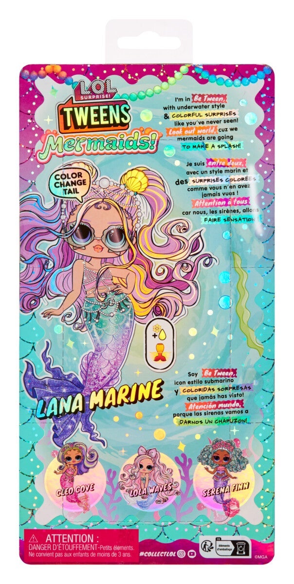 Dukke L.O.L. Tweens Mermaid Lana Marine