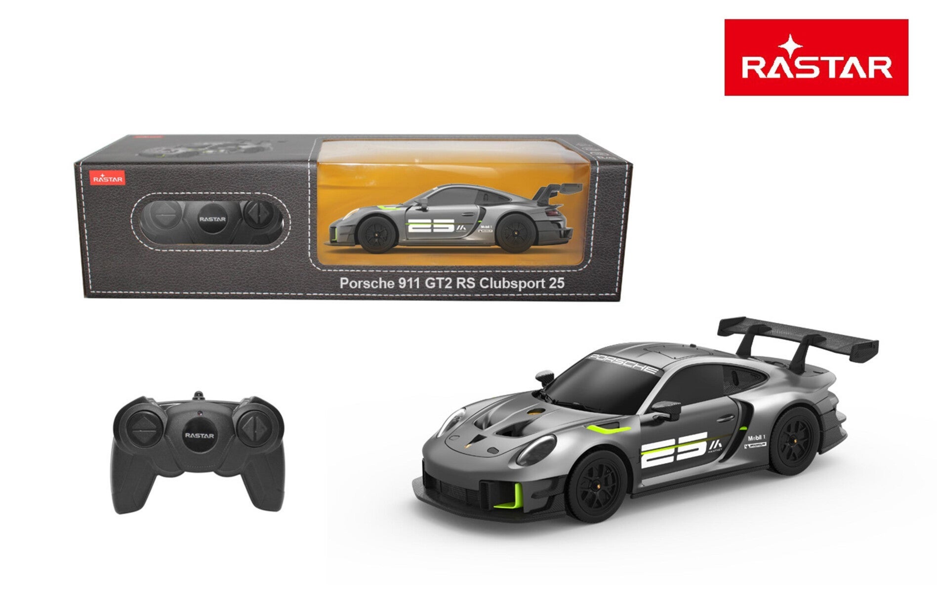 Rastar Rc 1:24 Porsche 911 Gt2 Rs