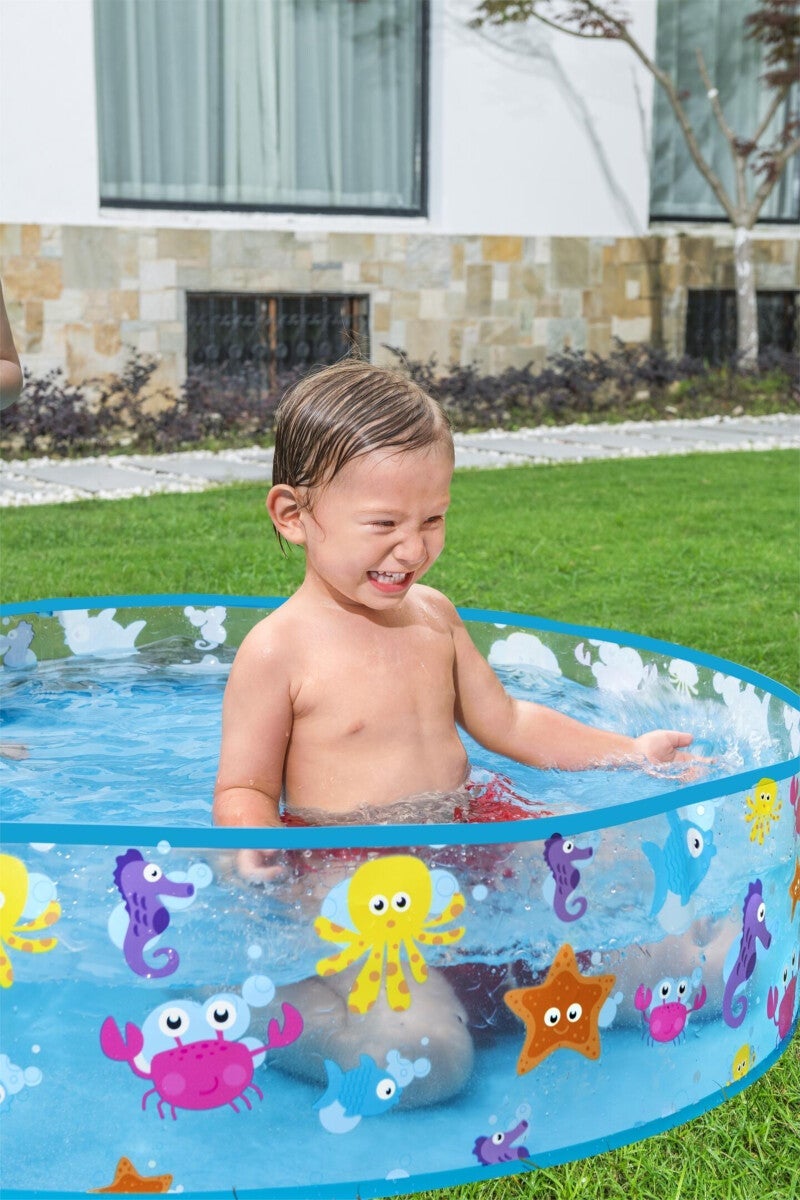 Basseng m/stiv kant 122 x 25cm Bestway