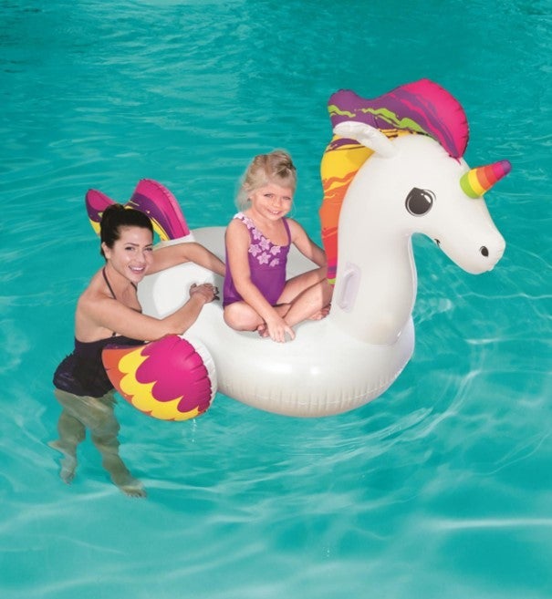 Ride-On Fantasy Unicorn 155x119cm Bestway