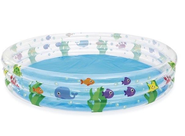 Basseng Deep Dive 3 Ringer 183 x 33 cm Bestway