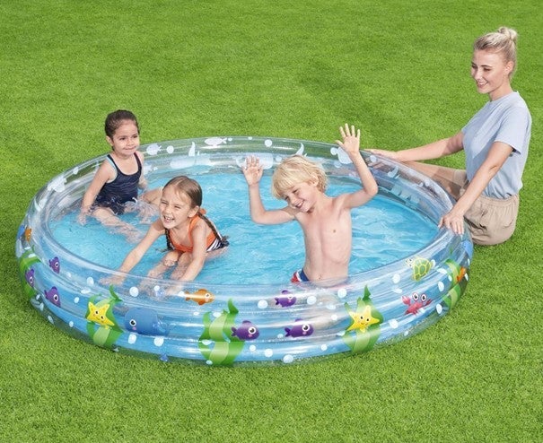 Basseng Deep Dive 3 Ringer 183 x 33 cm Bestway