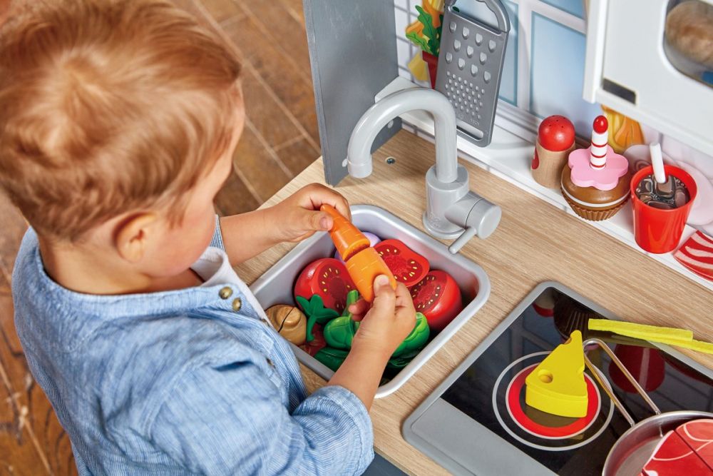 Hape kjøkken med lys og lyd