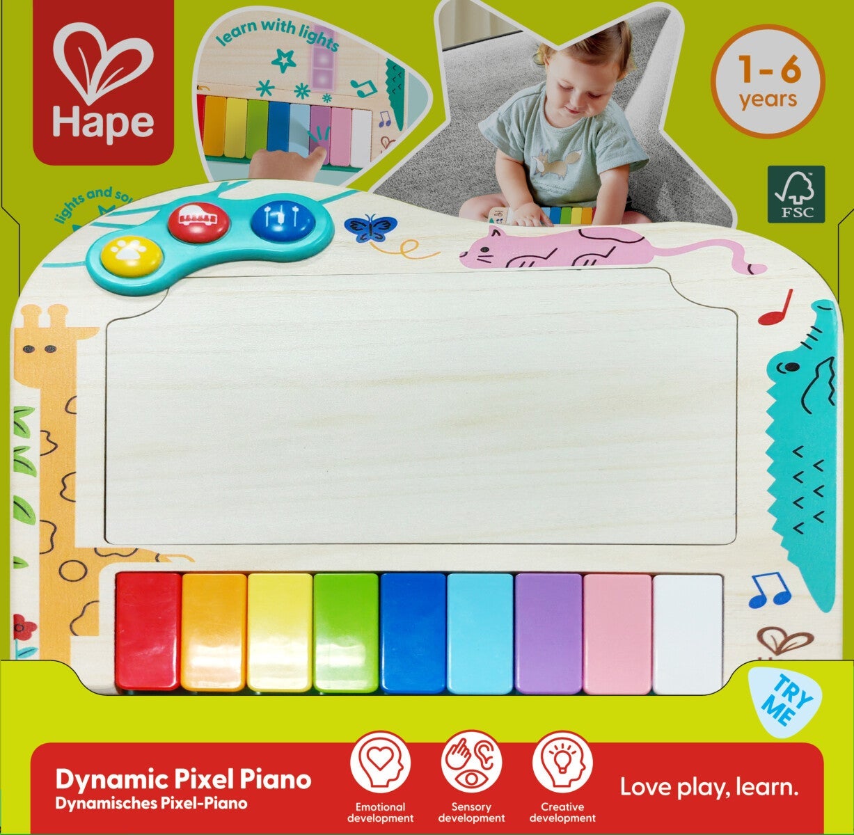Hape Dynamisk Piksel Piano