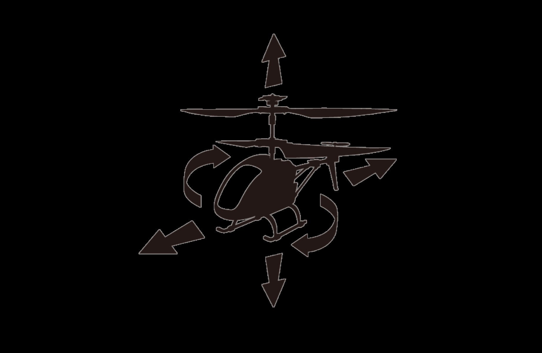 Rc Revolt S100 Mini Helikopter Blå