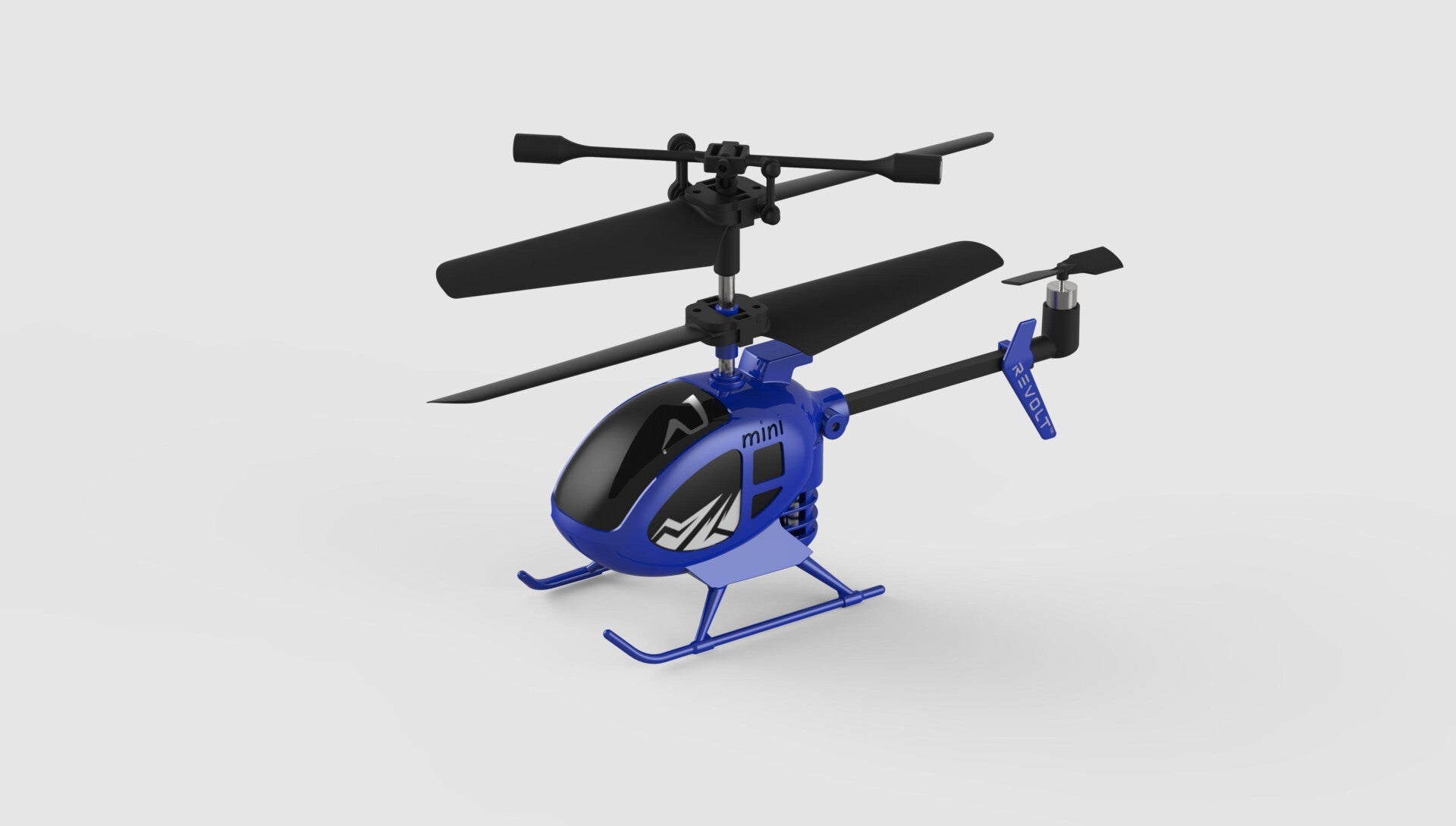 Rc Revolt S100 Mini Helikopter Blå