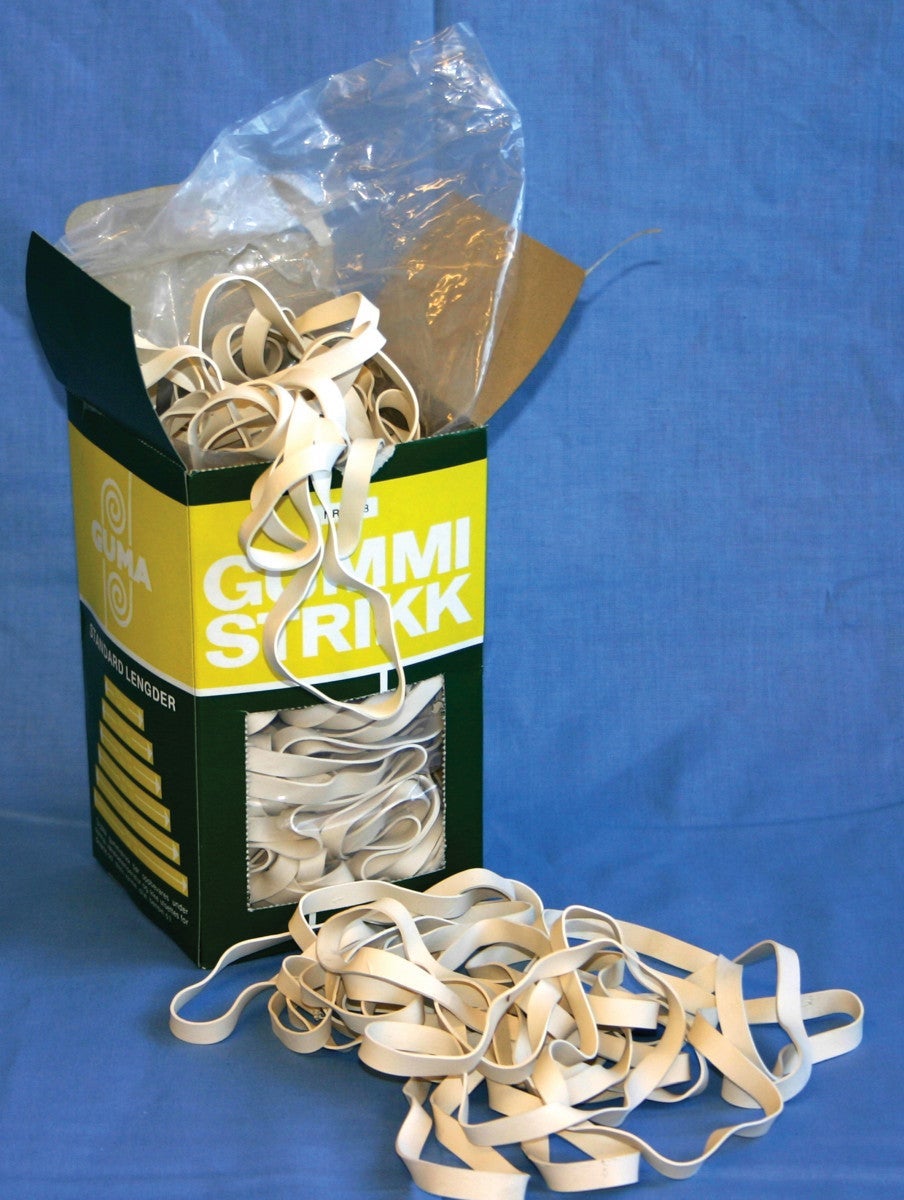 Strikk GUMA nr 180/4 500g hvit (340)