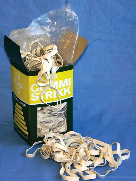 Strikk GUMA nr 180/4 500g hvit (340)