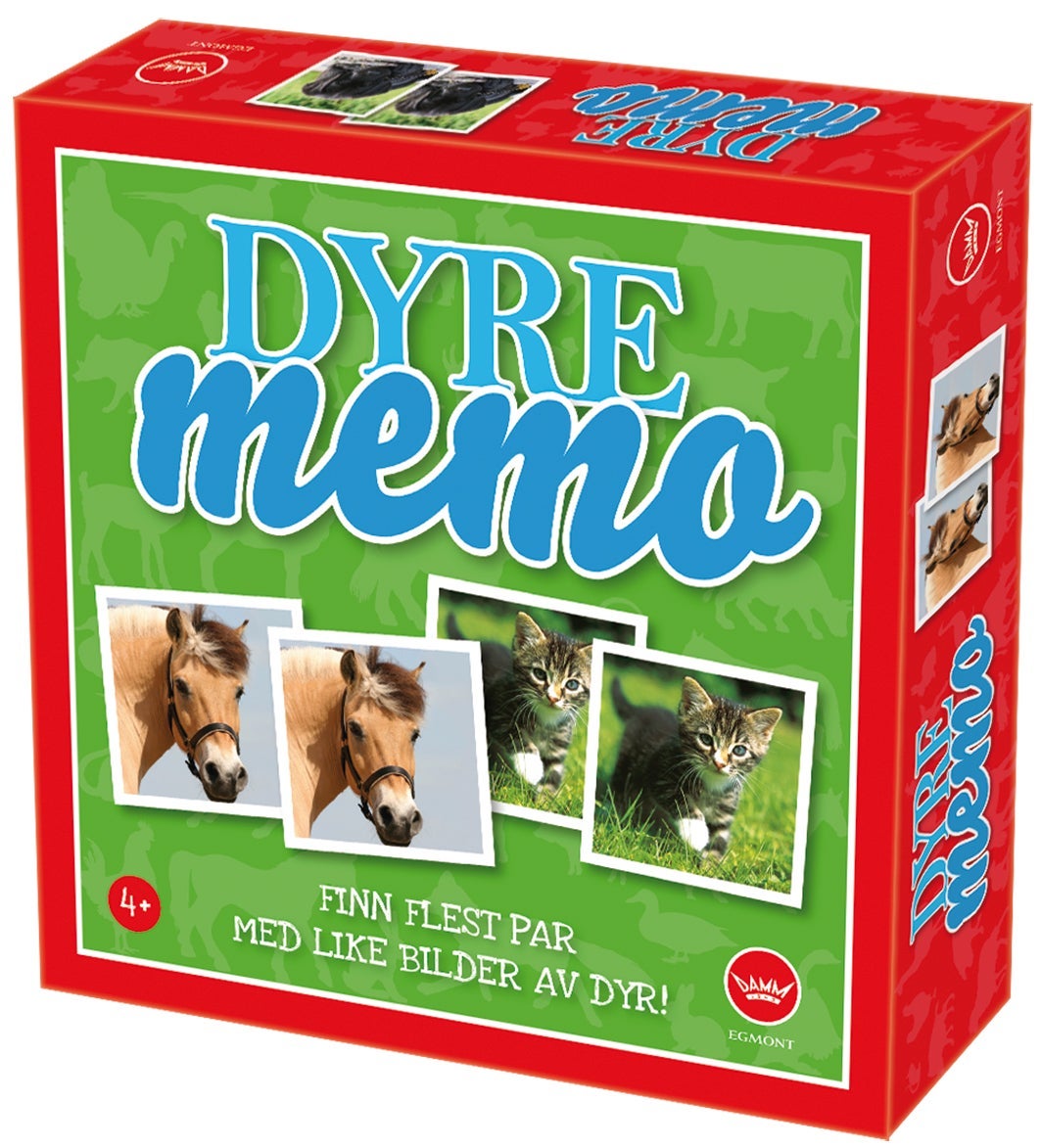 Dyrememo Med Norske Dyr