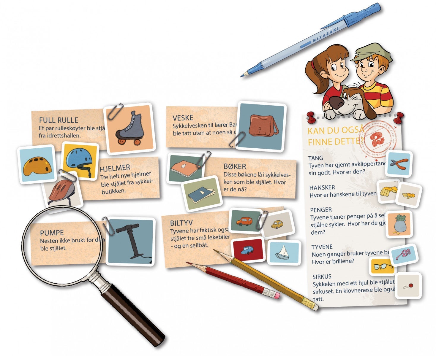 Puslespill 100 D2 Sykkelmysteriet