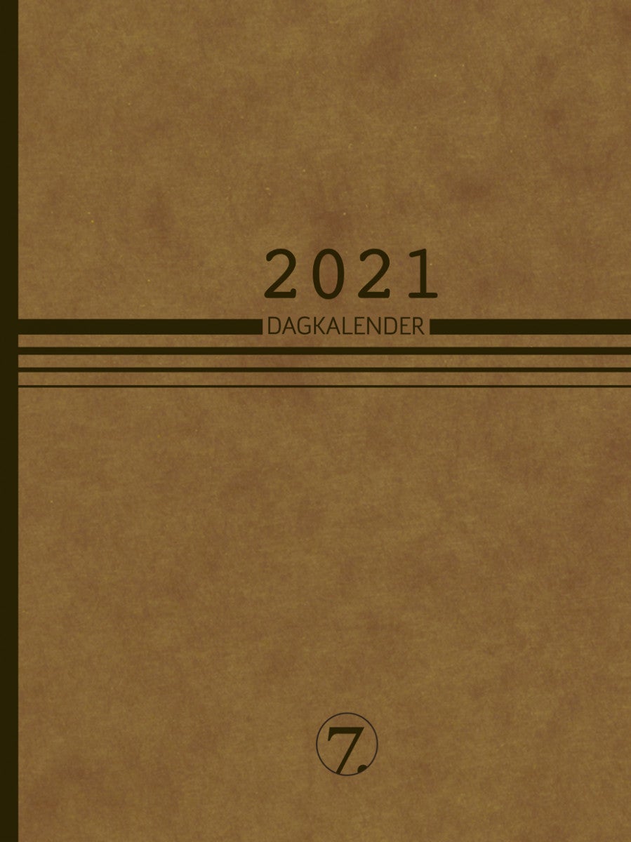Dagbok 2021 7.sans Dagkalender Nature Dag A6