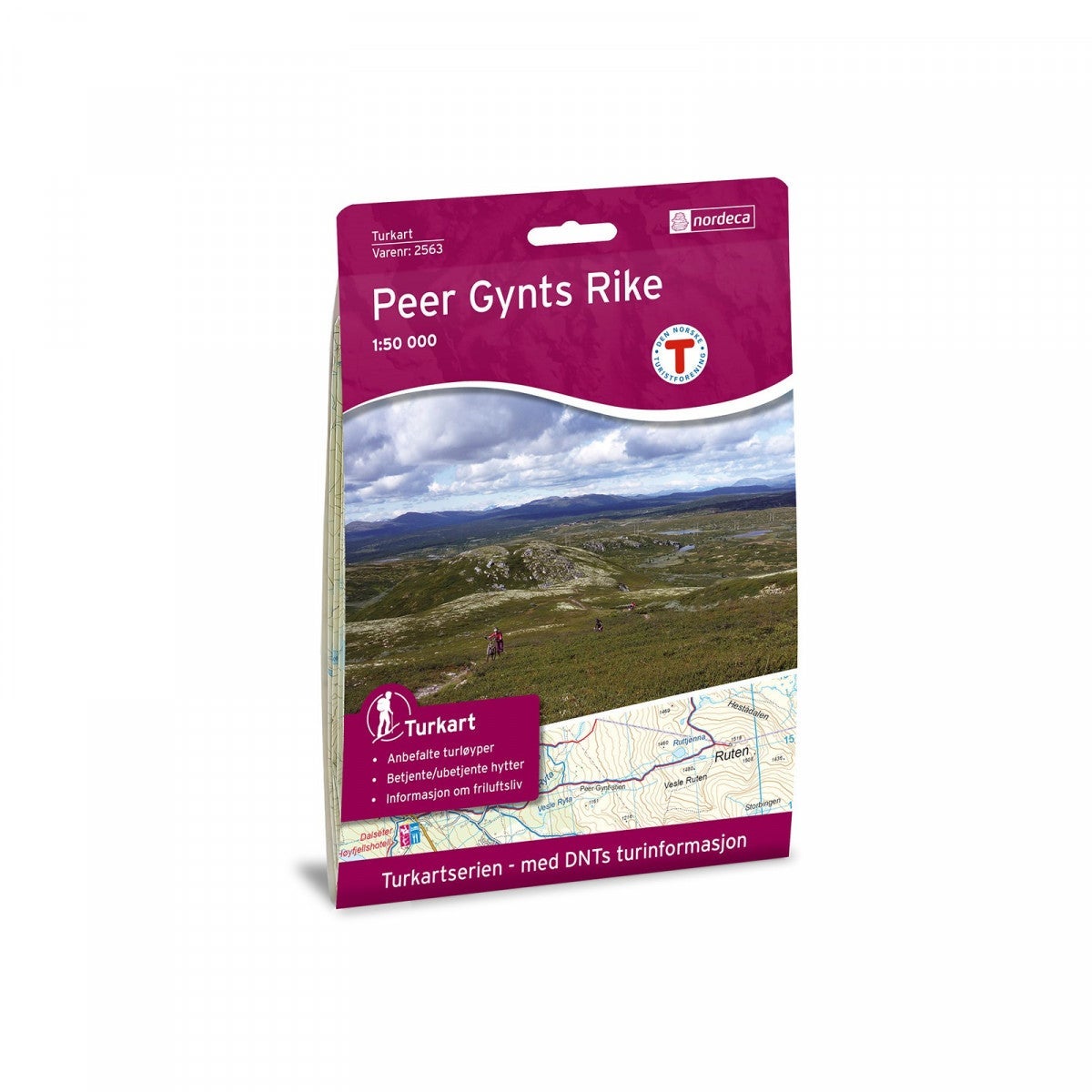 Peer Gynts Rike - Turkart 1: 50 000