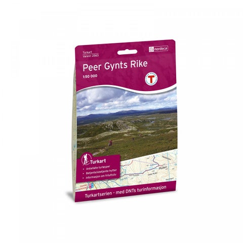 Peer Gynts Rike - Turkart 1: 50 000