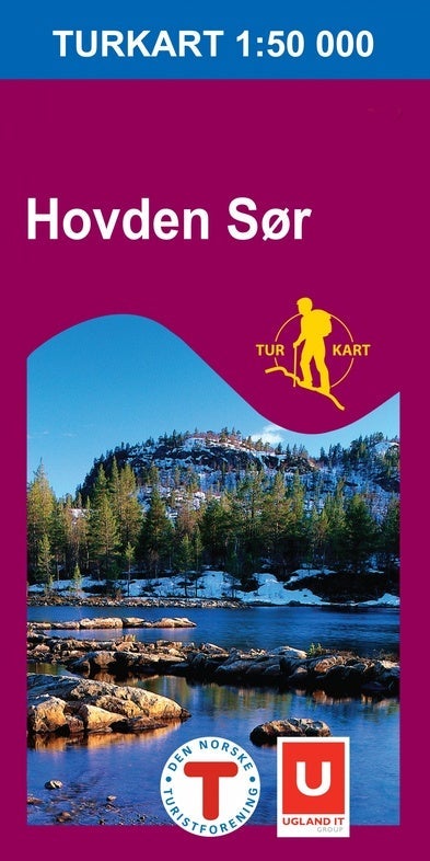 Hovden Sør - Turkart 1: 50 000