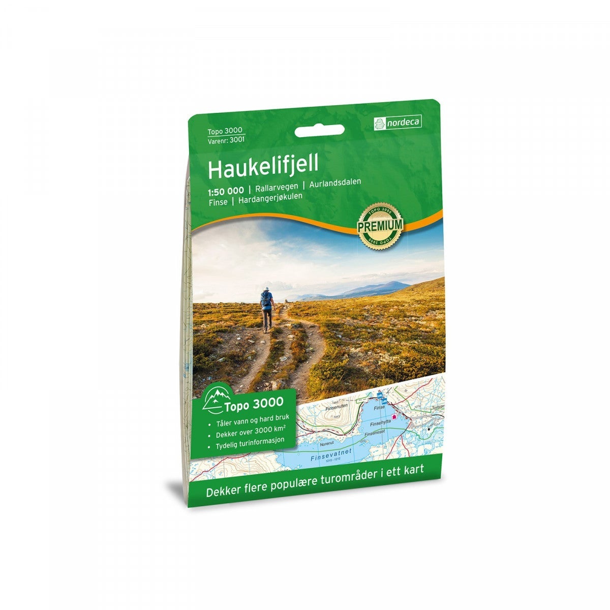 Langsua Nasjonalpark 1:50 000 - Topo 3000