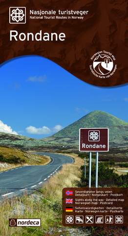 Nasjonale turistveger - Rondane - 1:55 000