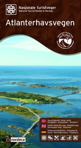 Nasjonale turistveger - Atlanterhavsveien - 1:50 000