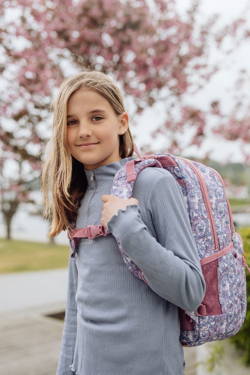 Skolesekk 2.7-kl Pink Quilt Sport Junior 30L