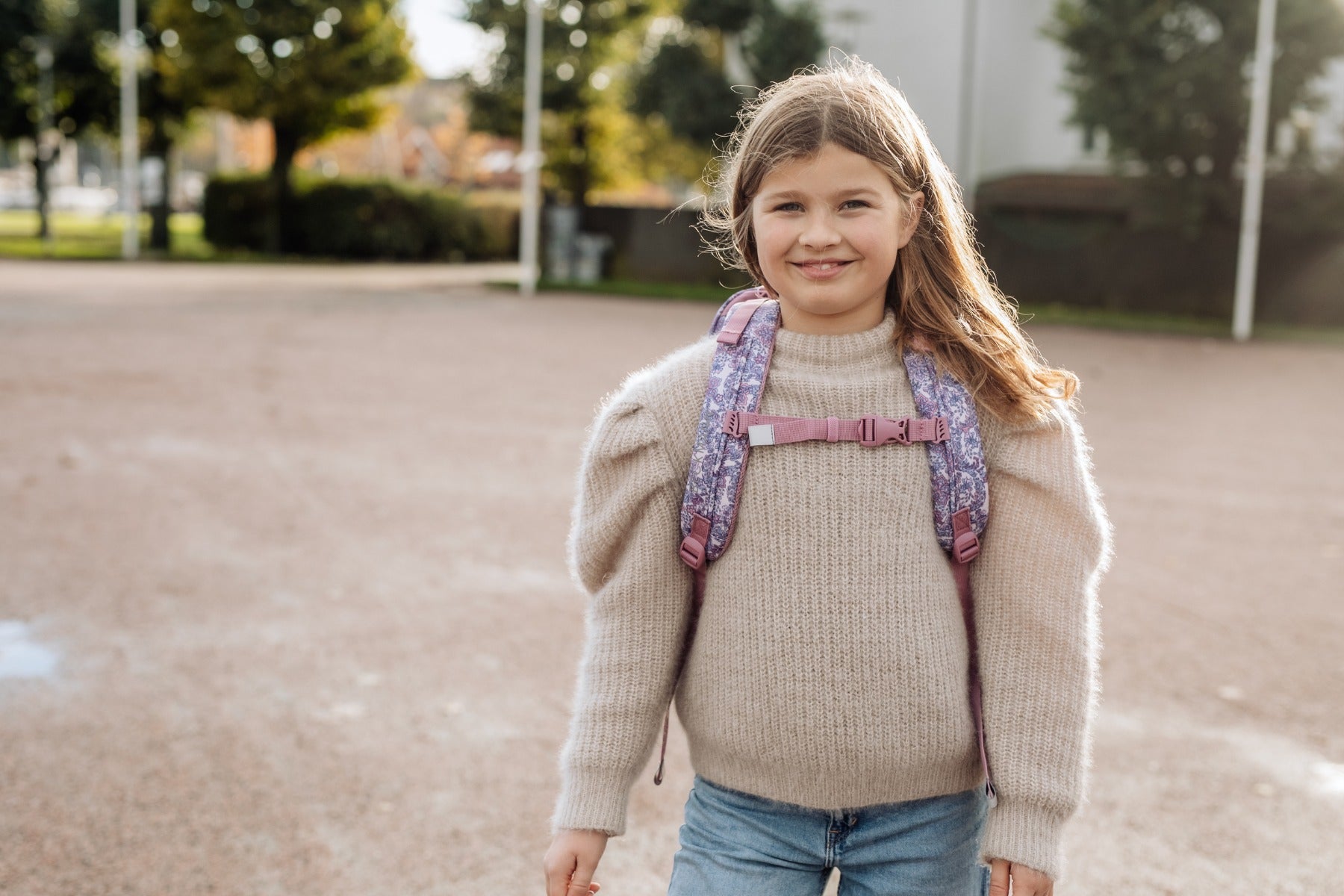 Skolesekk 2.7-kl Pink Quilt Sport Junior 30L