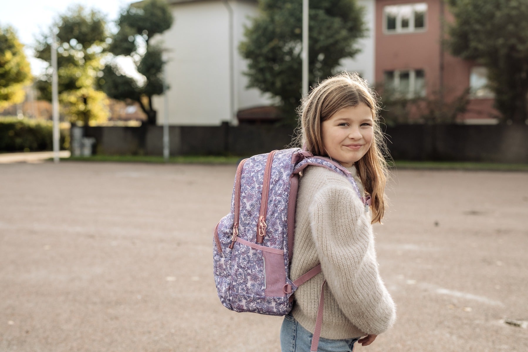 Skolesekk 2.7-kl Pink Quilt Sport Junior 30L