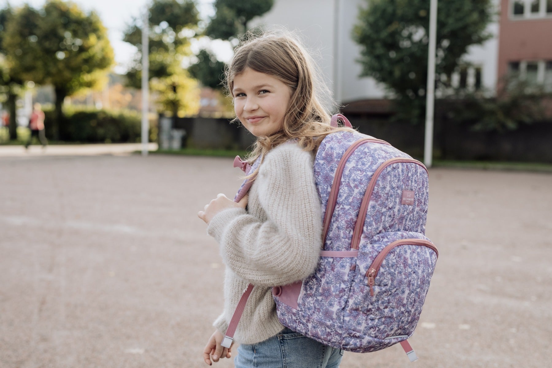 Skolesekk 2.7-kl Pink Quilt Sport Junior 30L