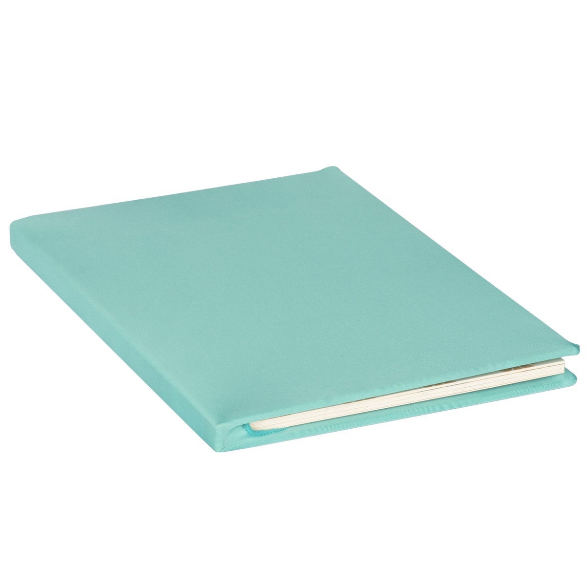 Bokbind Elastisk A4 m/bokmerke Turkis