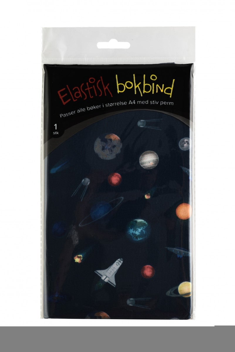 Bokbind Elastisk A4 m/bokmerke Universet